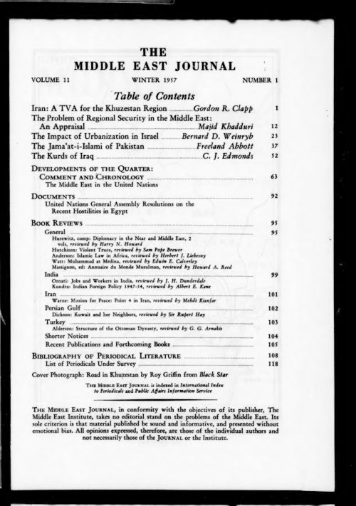 مراجعة السير روبرت هاي لكتاب ديكسون: الكويت وجاراتها