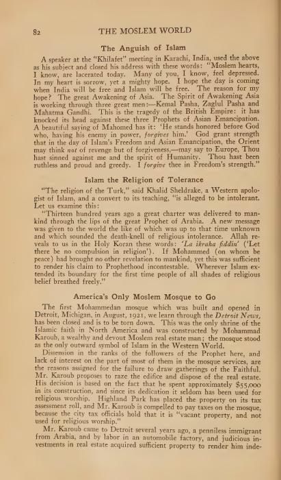تأثير الوهابية على الحركة السنوسية في شمال أفريقيا والجزيرة العربية 1923 — مجلة العالم الإسلامي (ص60)