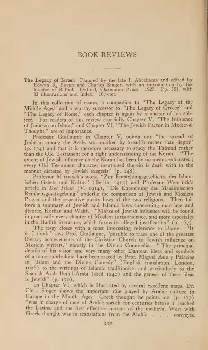 مراجعة كتاب 'مسح الشؤون الدولية 1925: العالم الإسلامي منذ تسوية السلام' لأرنولد توينبي (1928) — مجلة العالم الإسلامي (ص70)