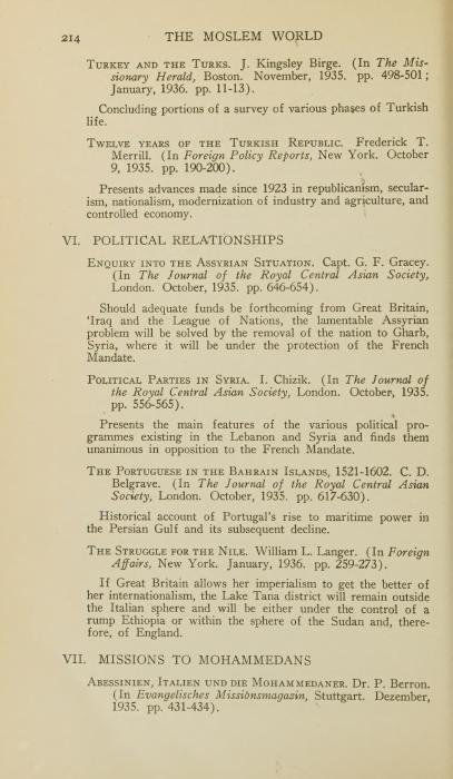 البرتغاليون في جزر البحرين، 1521-1602 (1935) — مجلة العالم الإسلامي، 1936 (ص84)