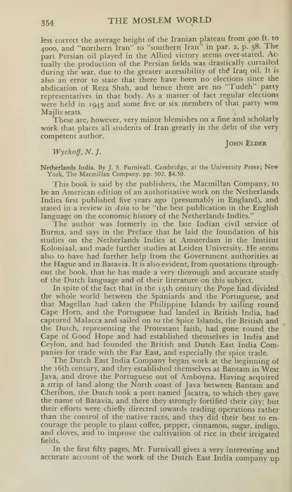 مراجعة موسوعة الأديان: ملاحظات حول المذهب الحنبلي في السعودية (1946) — مجلة العالم الإسلامي (ص68)
